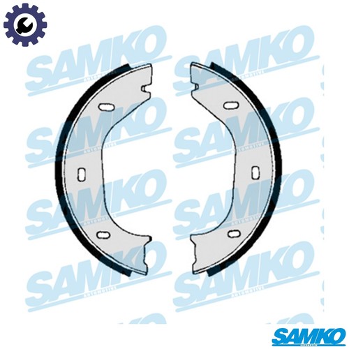 Brake shoe set parking - set,