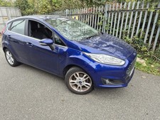 BREAKING FORD FIESTA MK7 DEEP IMPACT BLUE 1.0 ECOBOOST 5 DOOR 2016 SAT NAV