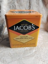 empty Jacob's square cracker