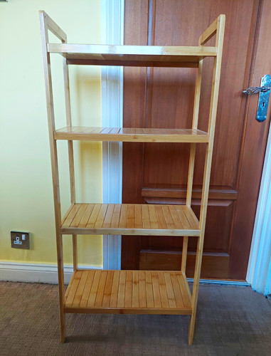 Bamboo light wood freestanding - light,