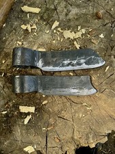 Blacksmith-forged Froe, Wood Splitting Tool, 9 inch edge, 1 - 1/2 inch eye