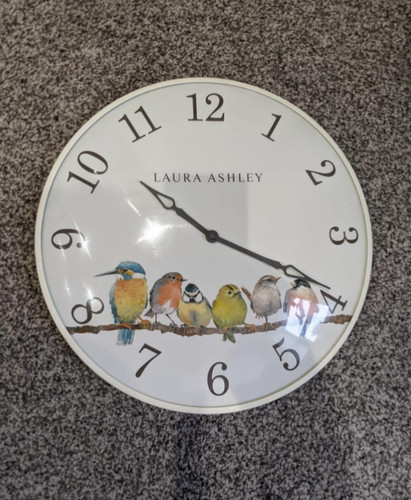 Laura ashley wall clock - laura,