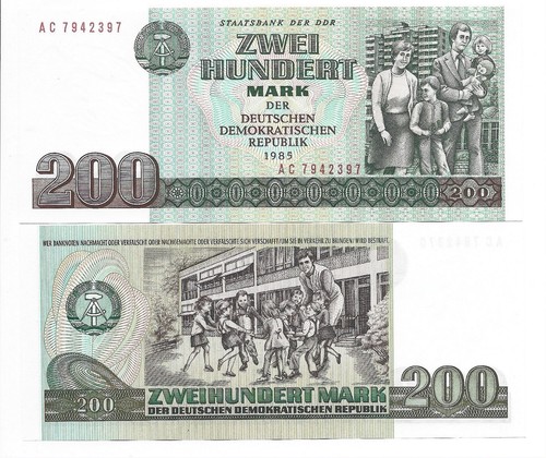 East germany 200 - mark, ddr