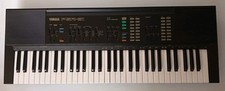 Vintage 1986 YAMAHA Portatone PSR-31 Keyboard PCM STEREO 61 Keys AUTO BASS Black