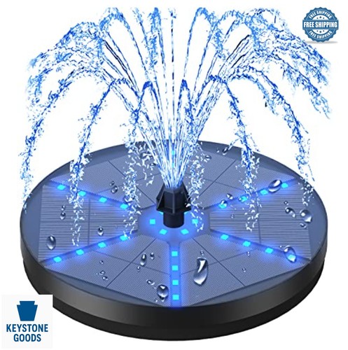Solar bird bath - solar, 4w