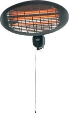 NEW Wall Mounted Patio Heater Electric 2000W 3 Power Settings 240V - Black