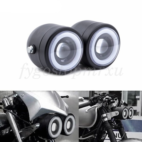 Motorcycle twin headlight - twin,