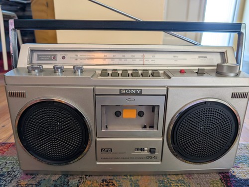 Sony cfs vintage 1980s - cfs-45,