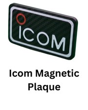 Ham Radio Icom Magnetic Plaque