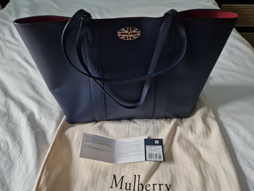 Bnwot mulberry navy tote - bnwot,