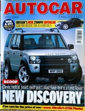 AUTOCAR MAGAZINE 07-MAY-03 -