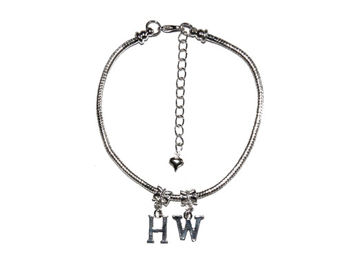 Hotwife anklet euro - 'hw', ankle