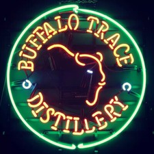 Buffalo Trace Distillery 24"x24" Neon Sign Lamp Light Hanging Nightlight EY