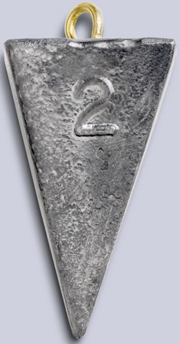 Bullet weight pyramid - sinker, 8