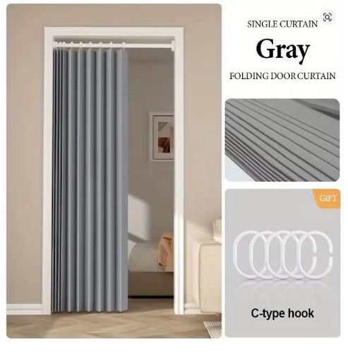 Grey oak effect folding - grey, bi