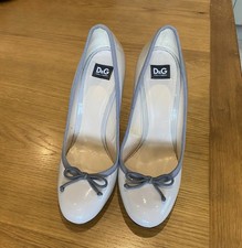 D&G Bow Patent Leather Heel