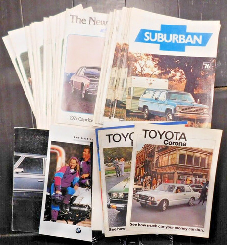 Car truck manuals brochure - car, &