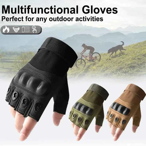 New tactical half finger - new,