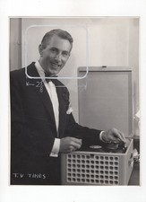 Jack Jackson & Record Player 1960s Press Photo