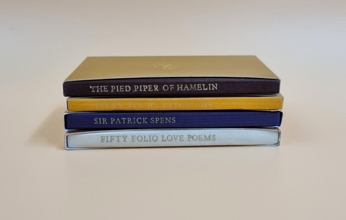 Folio society miniature poetry - miniature,