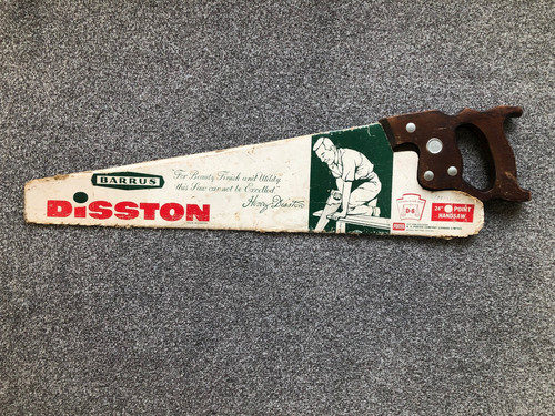 1960s vintage disston inch - 24,