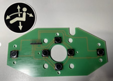 BELMONT DENTAL CHAIR  FOOT CONTROL PCB w/POSITION LABEL BEL20 BEL10 BEL7