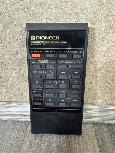Original pioneer dc019 - pioneer, cu-dc019