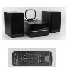 Sony HCD-BX20i Micro Hi-Fi System CD MP3 Speakers With Remote WORKS SEE VIDEO