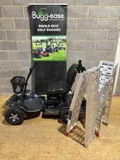 Bugg-Ease Single Seat Golf Buggy with Handlebar Twist Grip & Luxury USED