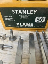 Stanley No.50 Combination Plane with Cutters, COMPLETE Made in England - Boxed