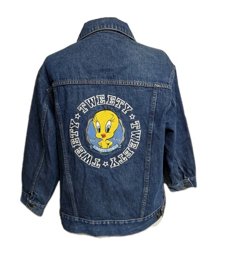 Tweety bird embroidered jacket - tweety,
