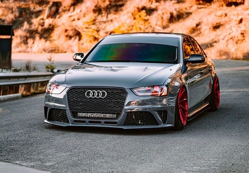 Bkm rs4 style front bumper - bkm,