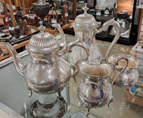 Vintage silver plated coffee - vintage,