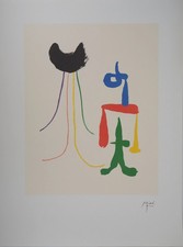 Joan MIRO: Surrealist Couple - Signed Lithograph