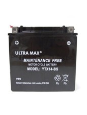 ULTRAMAX Motorcycle TTX14-BS Quad Battery for Honda TRX450S Foreman E/ES ATV 19