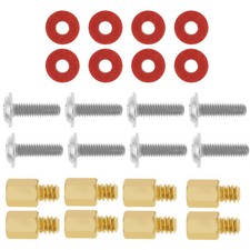 60x 6-32 M3 Brass Motherboard