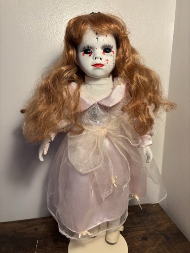Porcelain horror doll - porcelain,