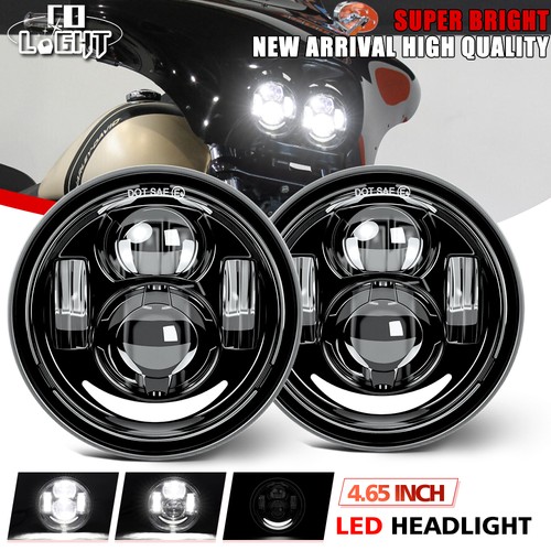 Pair led headlight for - pair, 4.65"