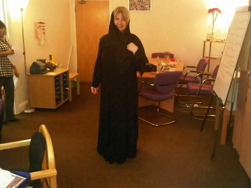 Size black jilbab abaya - 52,