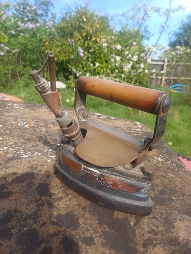 Vintage rare cast iron - rare, gas