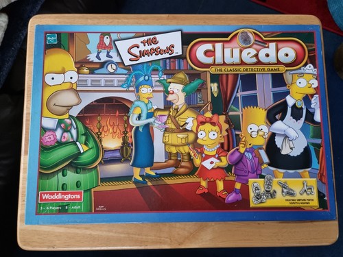 The simpsons cluedo - cluedo, game