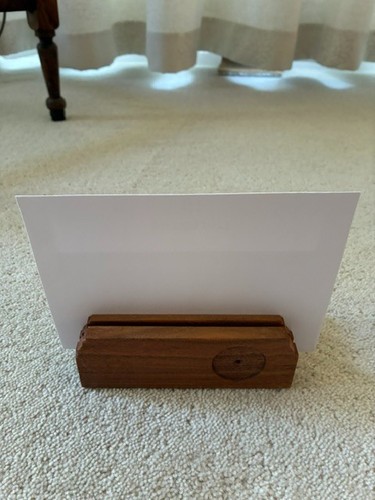 Wooden letter rack - , holder