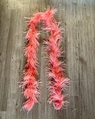 Ostrich feather boa vintage