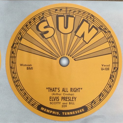 Elvis presley record label - presley.,