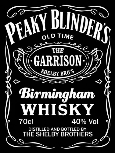 Peaky blinders retro vintage - peaky,