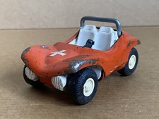 Vintage Tonka Beach Buggy, 1970's, 9cm, Pressed Metal, Genuine, Red, Rare.