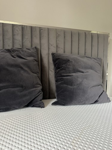 Set ikea grey velvet - 2,