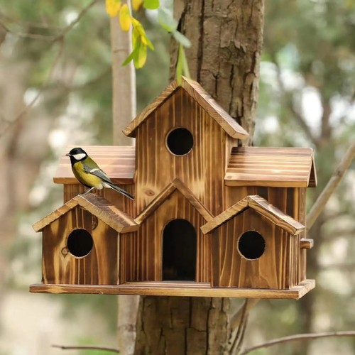 Garden bird house - hanging, in