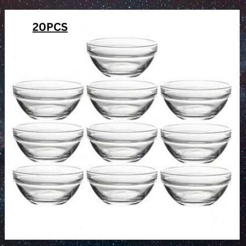 Transparent dip bowl sauce - dip,