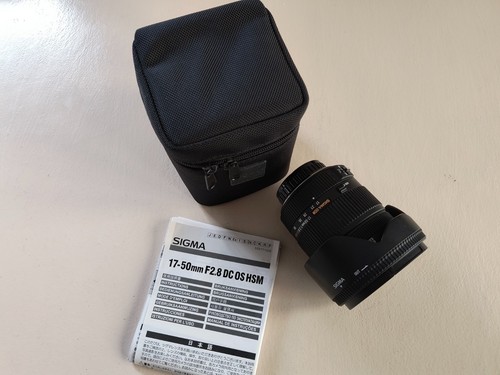 Sigma hsm 50mm f 2 - ex,